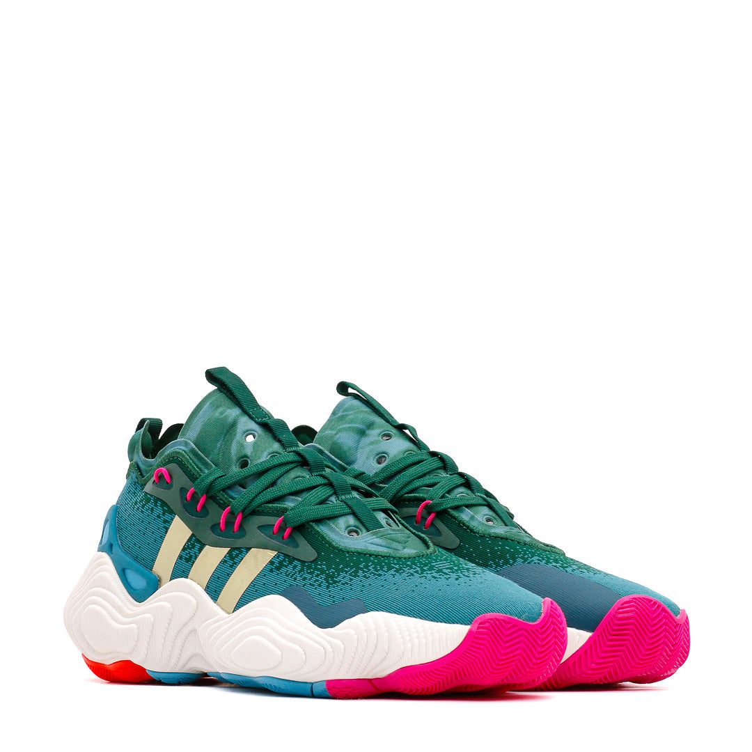 Adidas Basketball Men Trae Young 3 Green IE9301 Secondary image