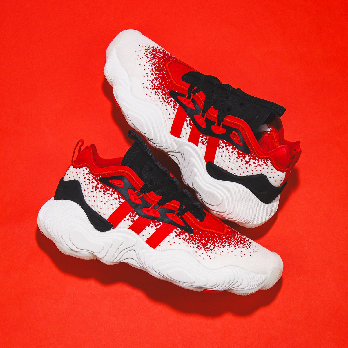 Adidas Basketball Men Trae Young 3 White Red IE2704 - FOOTWEAR - Canada