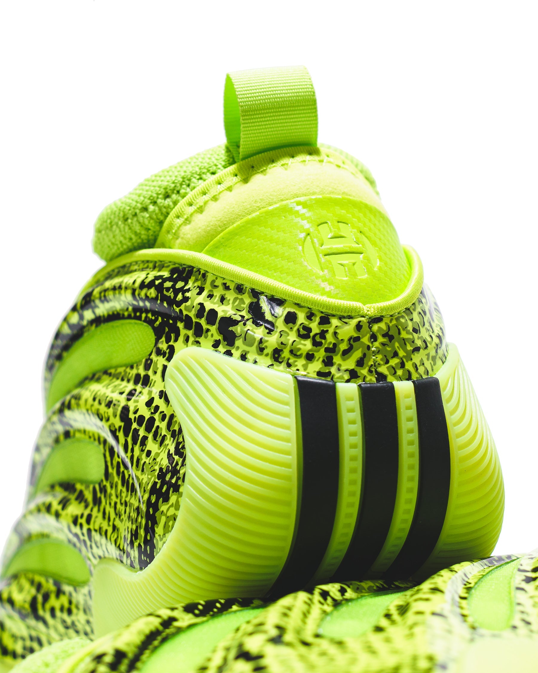 Adidas Basketball Unisex Harden Vol. 9 Green Snakeskin JR8289 - FOOTWEAR - Canada