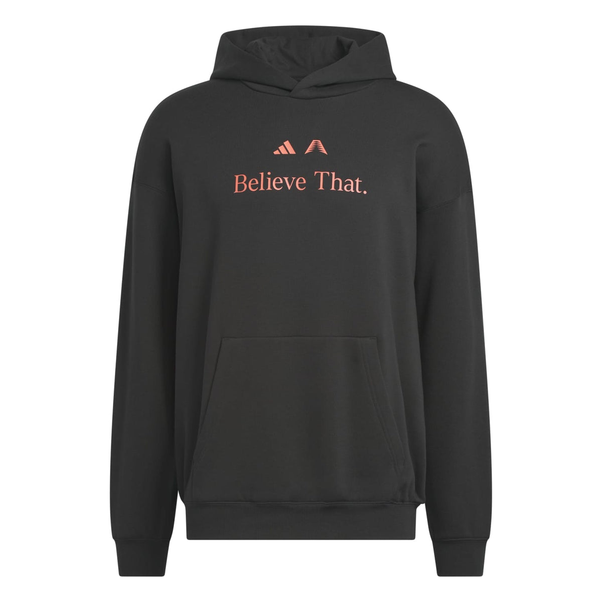 Adidas Men Anthony Edwards Believe That Hoodie Black - SWEATERS - Canada