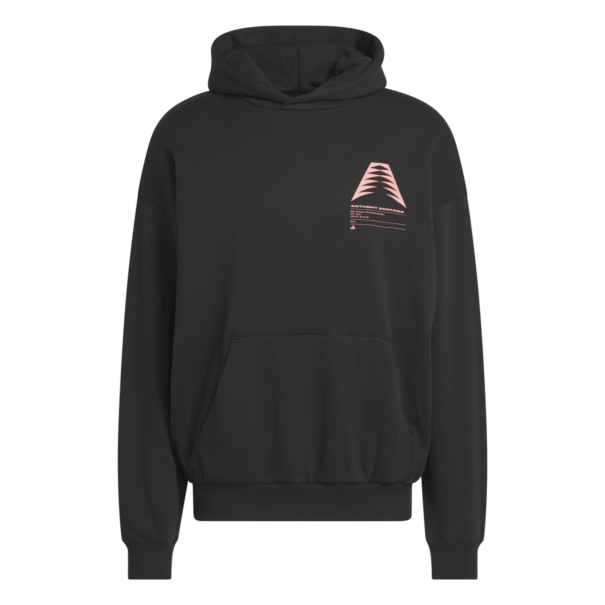 Adidas Men Anthony Edwards Schematic Hoodie Black - SWEATERS - Canada Main image