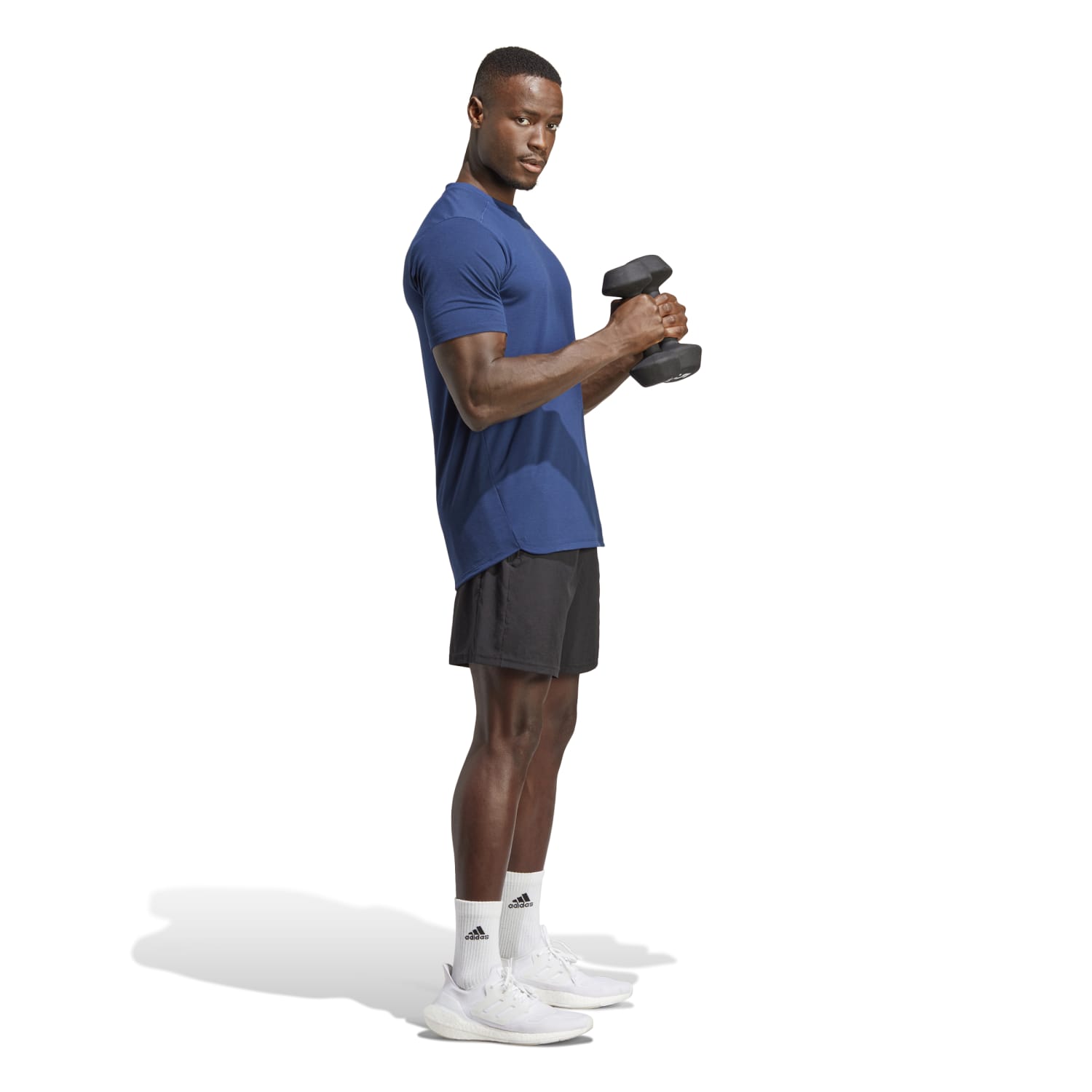 Adidas Men Designed For Training Tee Dark Blue IC2017 - T-SHIRTS - Canada