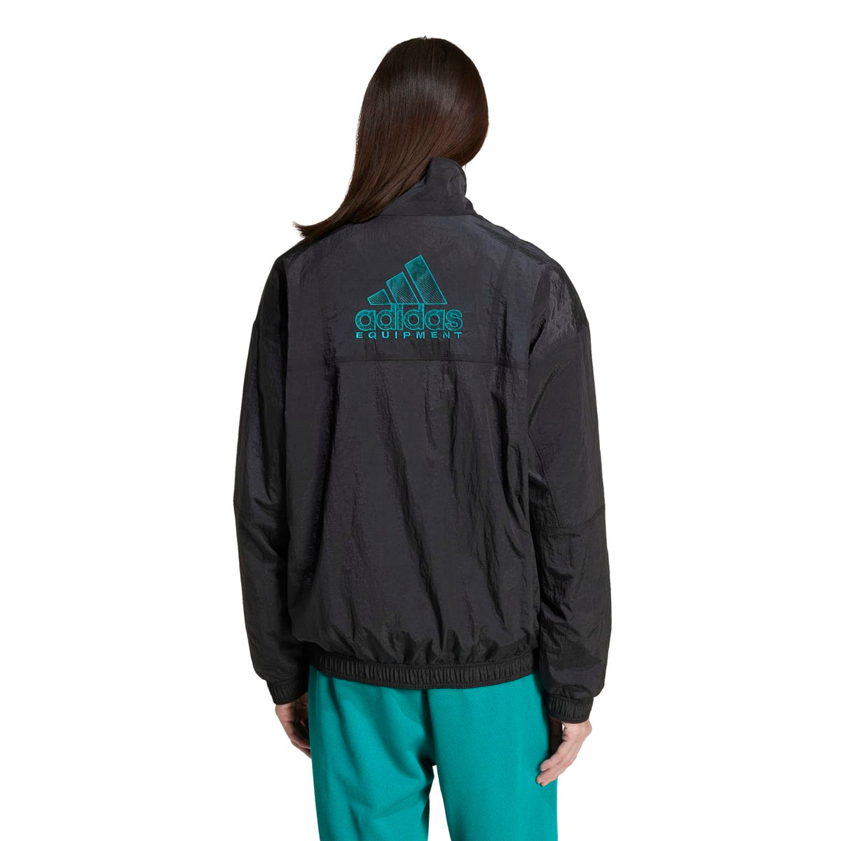 Adidas Men Equipment Track Top Black - OUTERWEAR - Canada