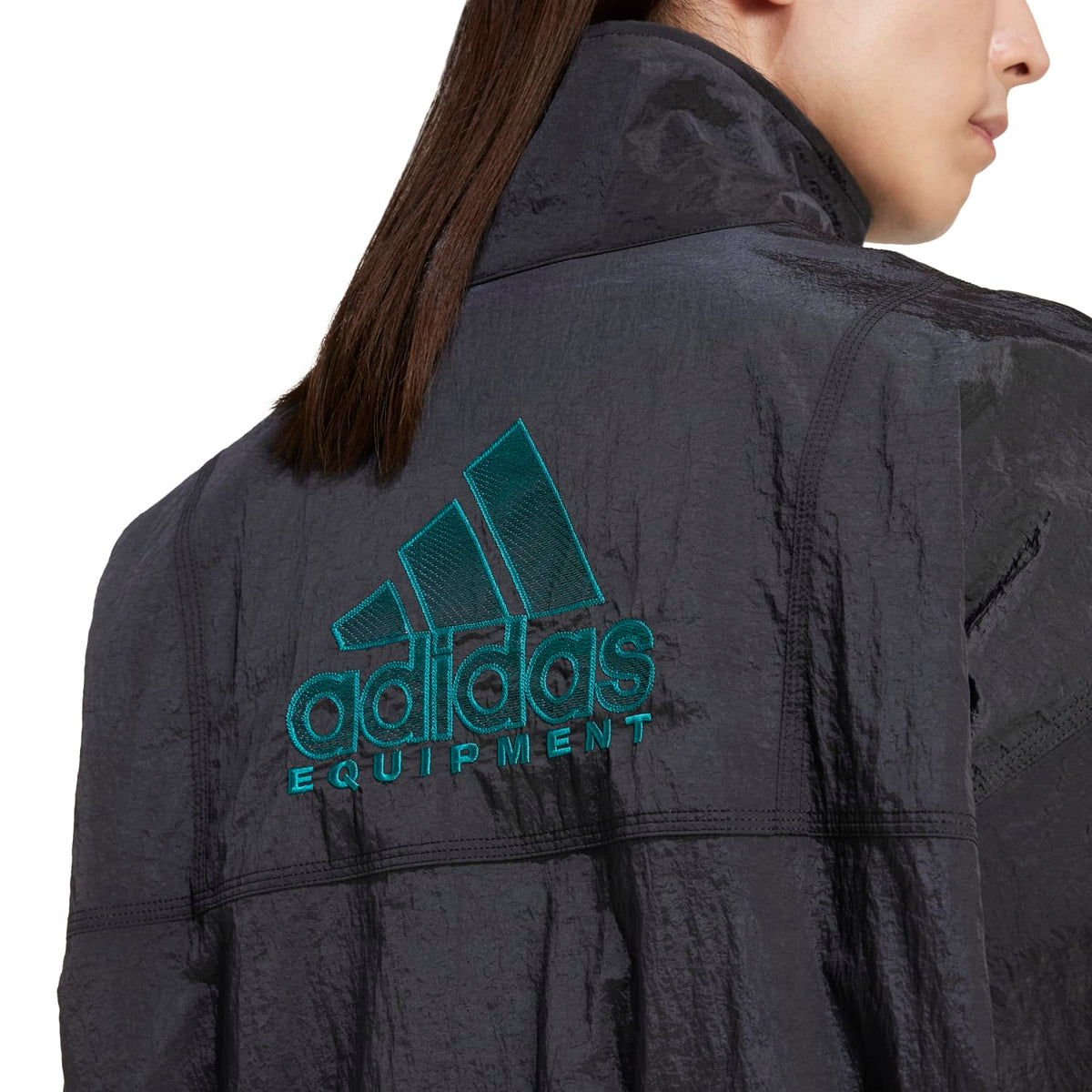 Adidas Men Equipment Track Top Black - OUTERWEAR - Canada