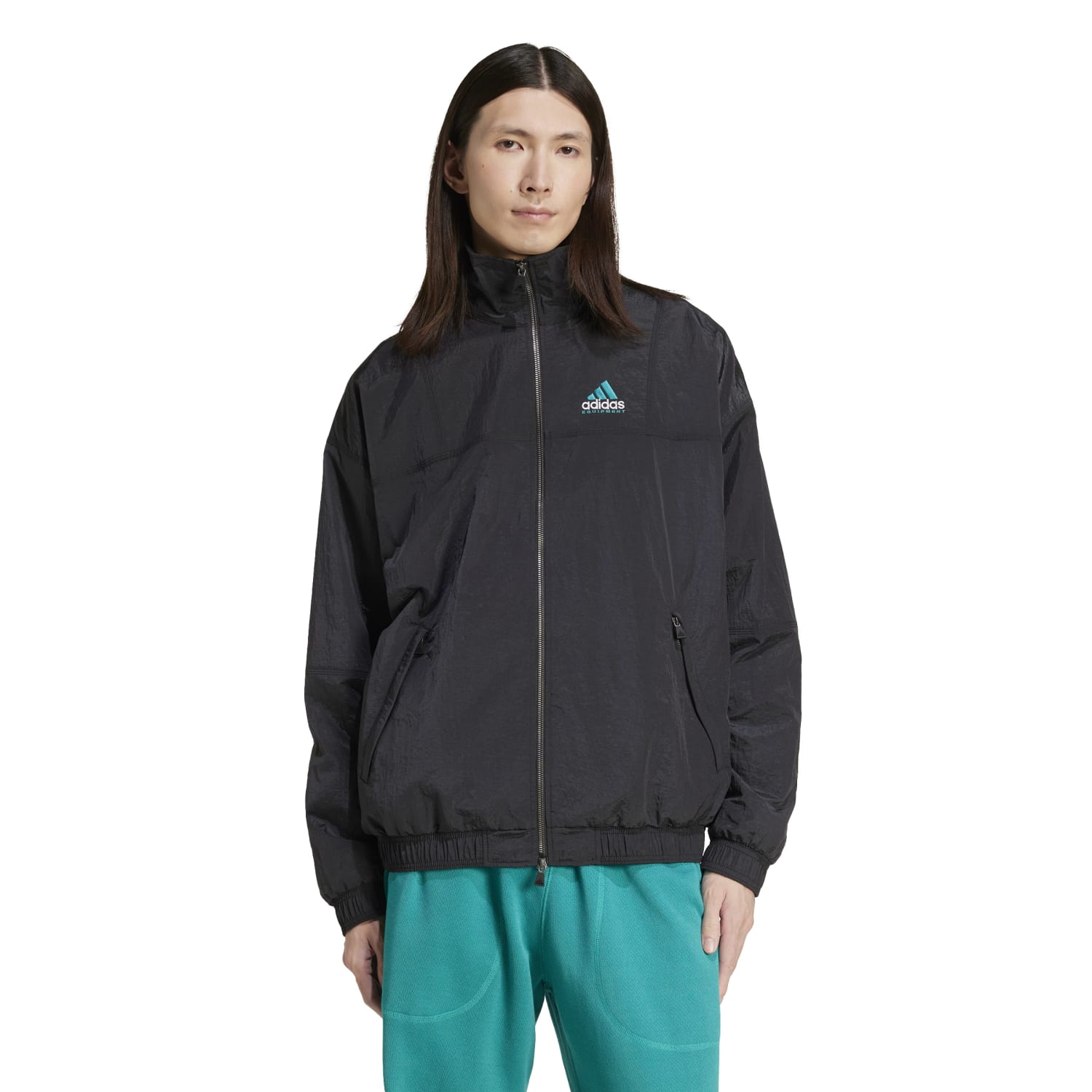 Adidas Men Equipment Track Top Black Secondary image
