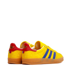 Adidas Men Gazelle Indoor Bold Gold Powder Blue IH9648 - FOOTWEAR - Canada
