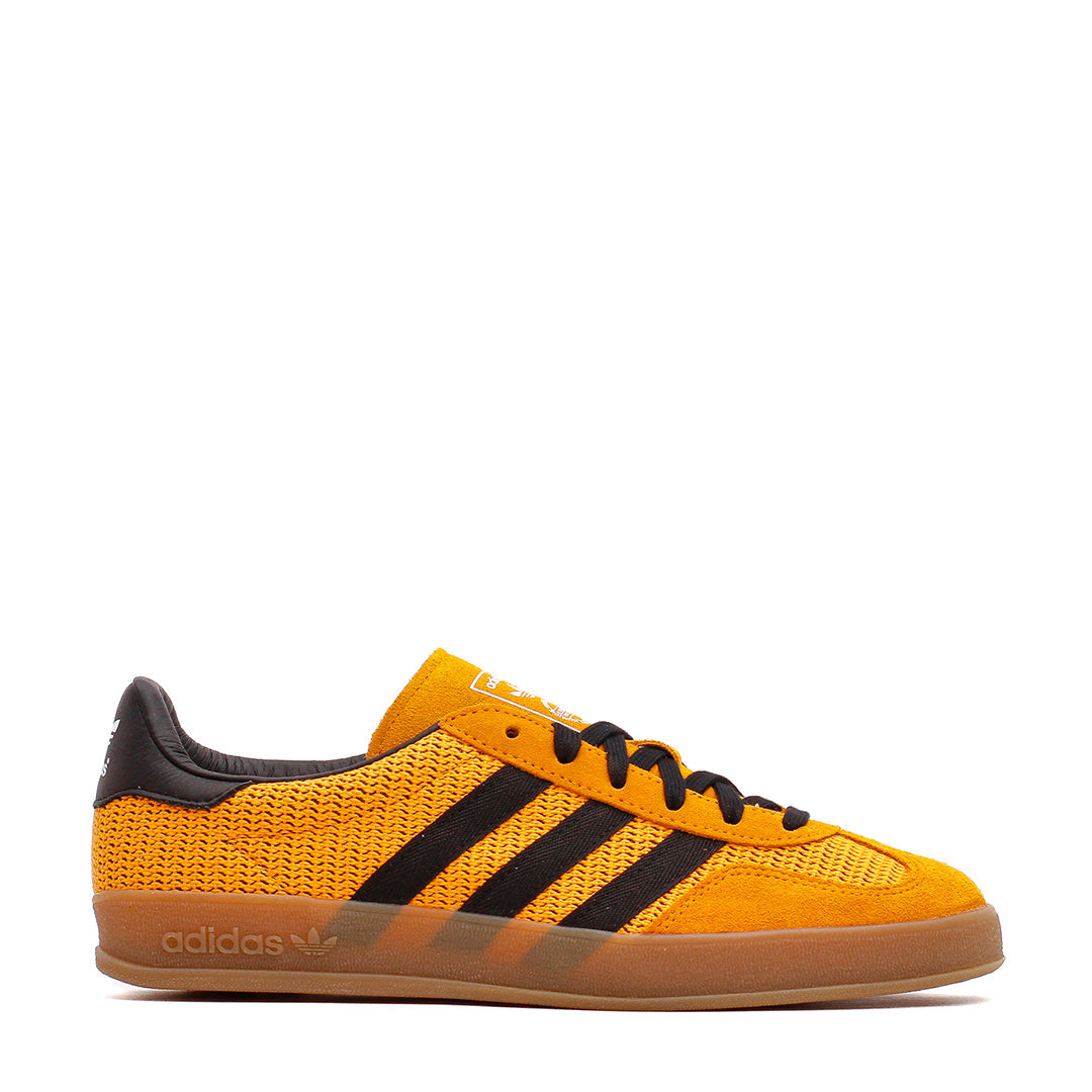 Adidas Men Gazelle Indoor Equipment Orange Black IH4770 - FOOTWEAR - Canada Main image