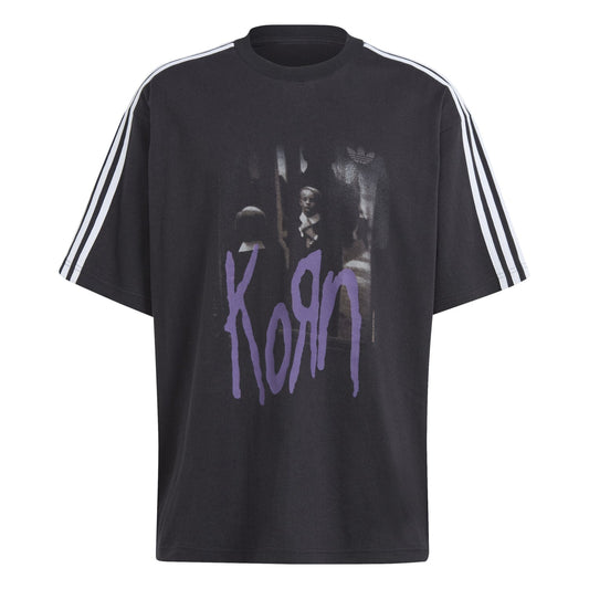 Adidas Men Graphic Korn T-Shirt Black IN9099 - T-SHIRTS - Canada