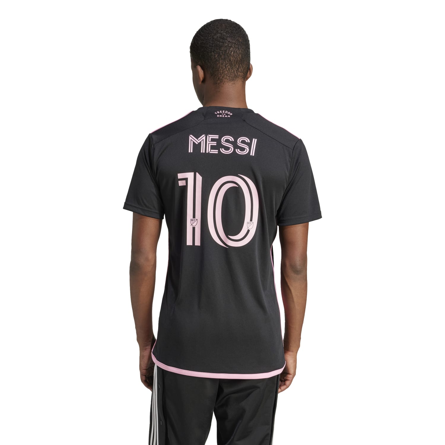 Adidas Men Inter Miami CF 23/24 Messi Away Jersey Black JE9744 - T-SHIRTS - Canada