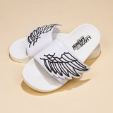Adidas Men JS Monogram Adilette Wings White GY2505 - FOOTWEAR - Canada
