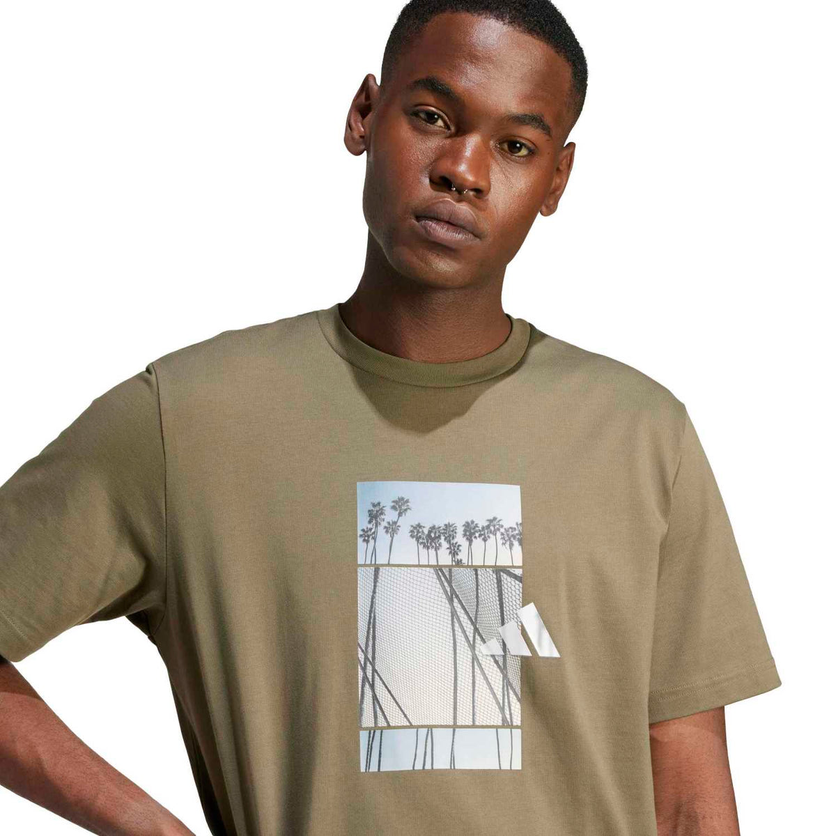 Adidas Men Lens Elevated Graphic Tee JJ3924 - T-SHIRTS - Canada