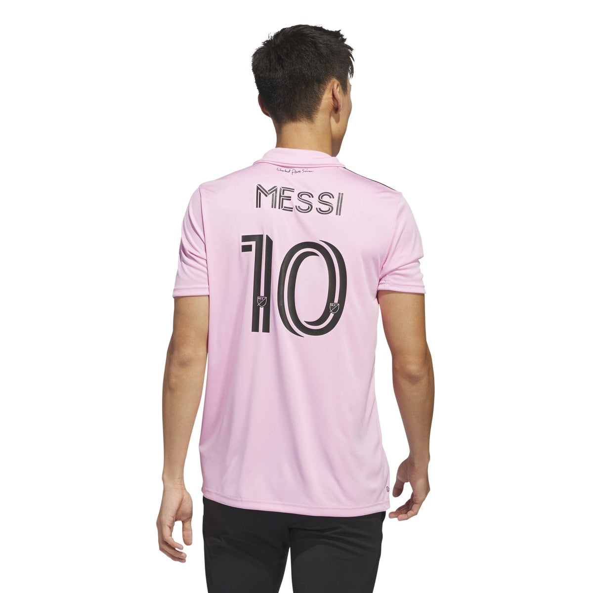 Adidas Men Messi #10 Inter Miami CF 22/23 Home Jersey True Pink JE9701 - TOPS - Canada