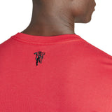 Adidas Men Manchester United Essentials T-Shirt Red IK8705 - T-SHIRTS - Canada