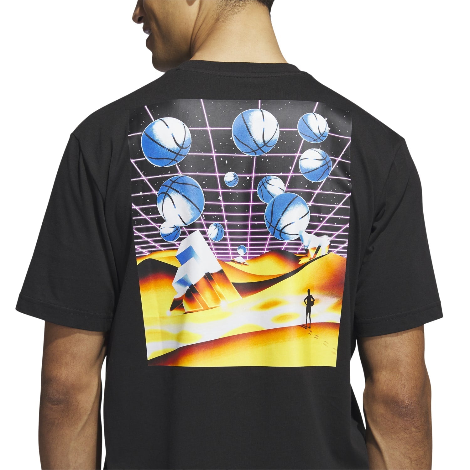 Adidas Men Meta Story Tee Black IM4636 Secondary image
