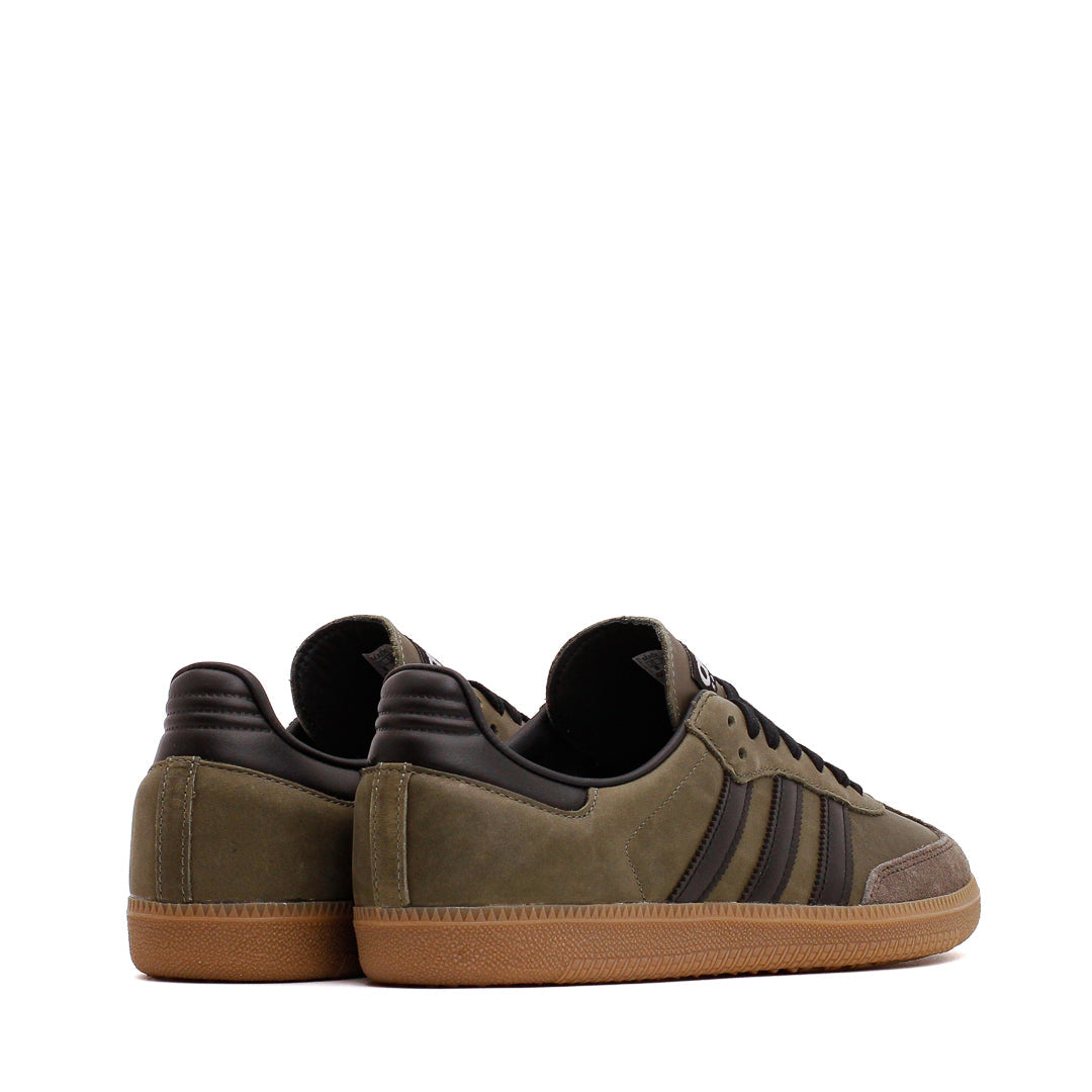 Adidas Men Samba OG Base Green Black IE9163 - FOOTWEAR - Canada