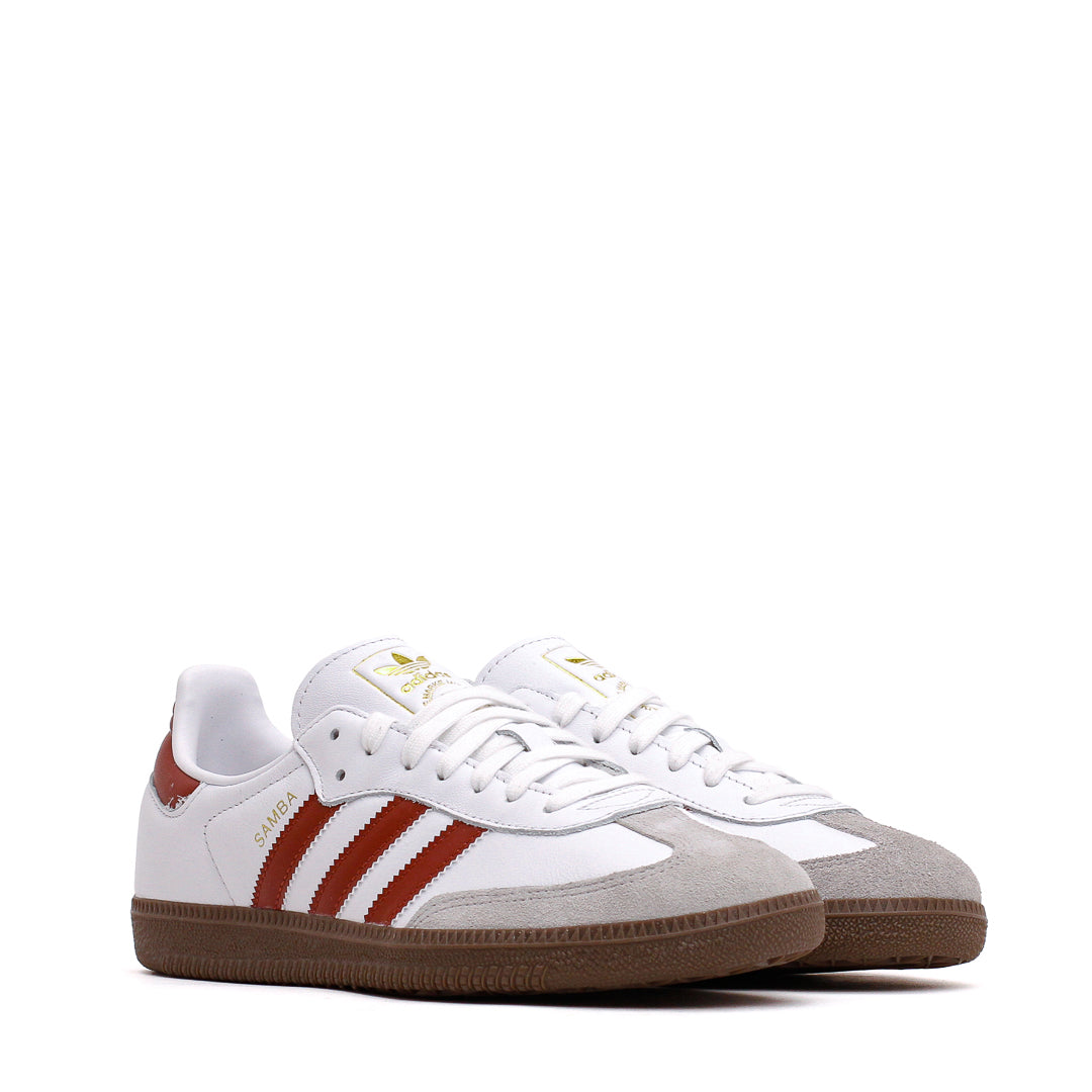 Adidas Men Samba OG White Preloved Ruby JH8798 Secondary image