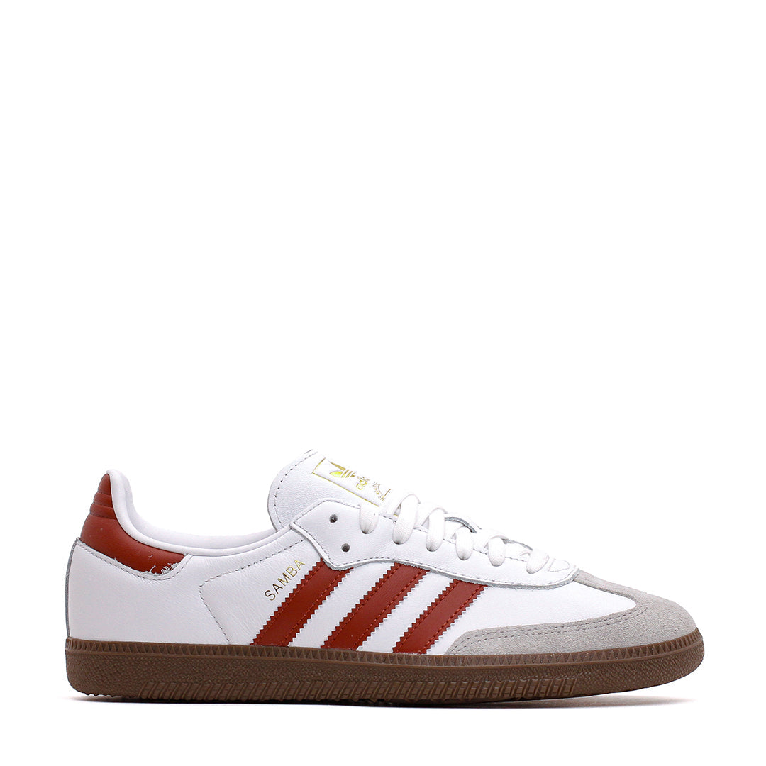 Adidas Men Samba OG White Preloved Ruby JH8798 - FOOTWEAR - Canada Main image