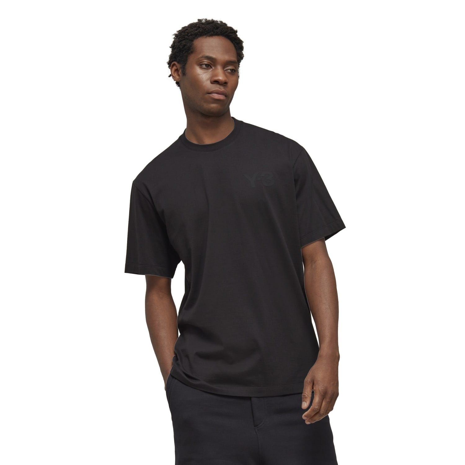 Adidas stock Men Y - 3 CL SS Tee Black FN3358 - T - SHIRTS Canada