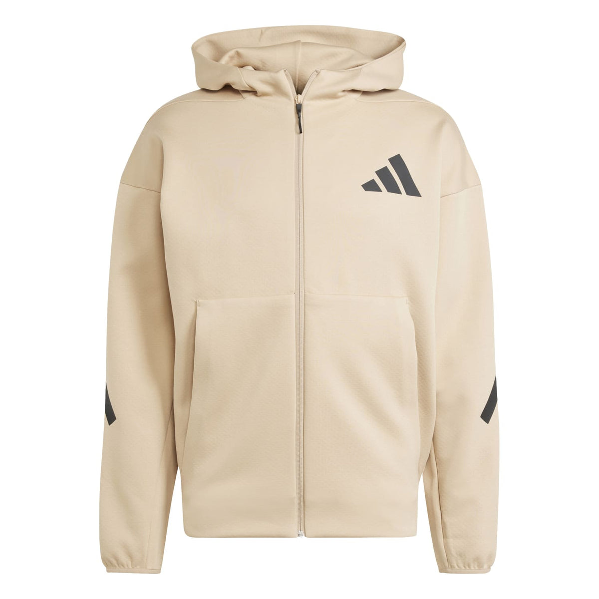 Adidas Men Z.N.E. Full Zip Hooded Track Jacket Beige JF2445 - SWEATERS - Canada Main image