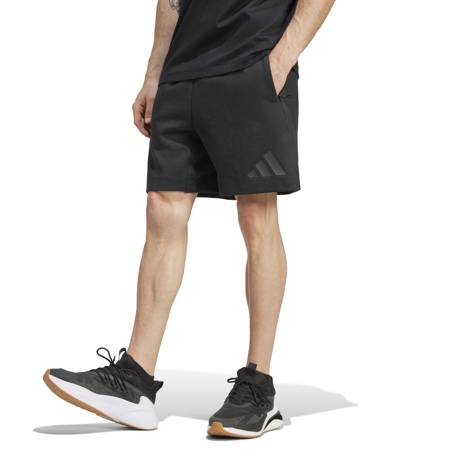 Adidas Men Z.N.E. Shorts Black Secondary image