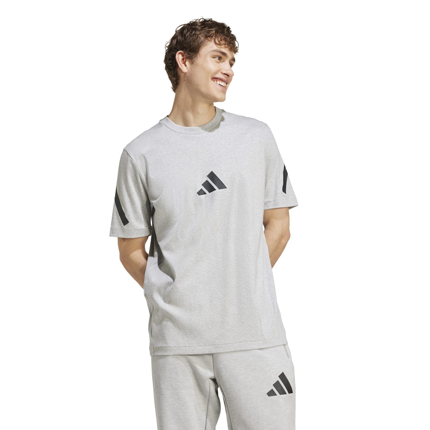 Adidas Men Z.N.E. Tee Grey JF2457 Secondary image