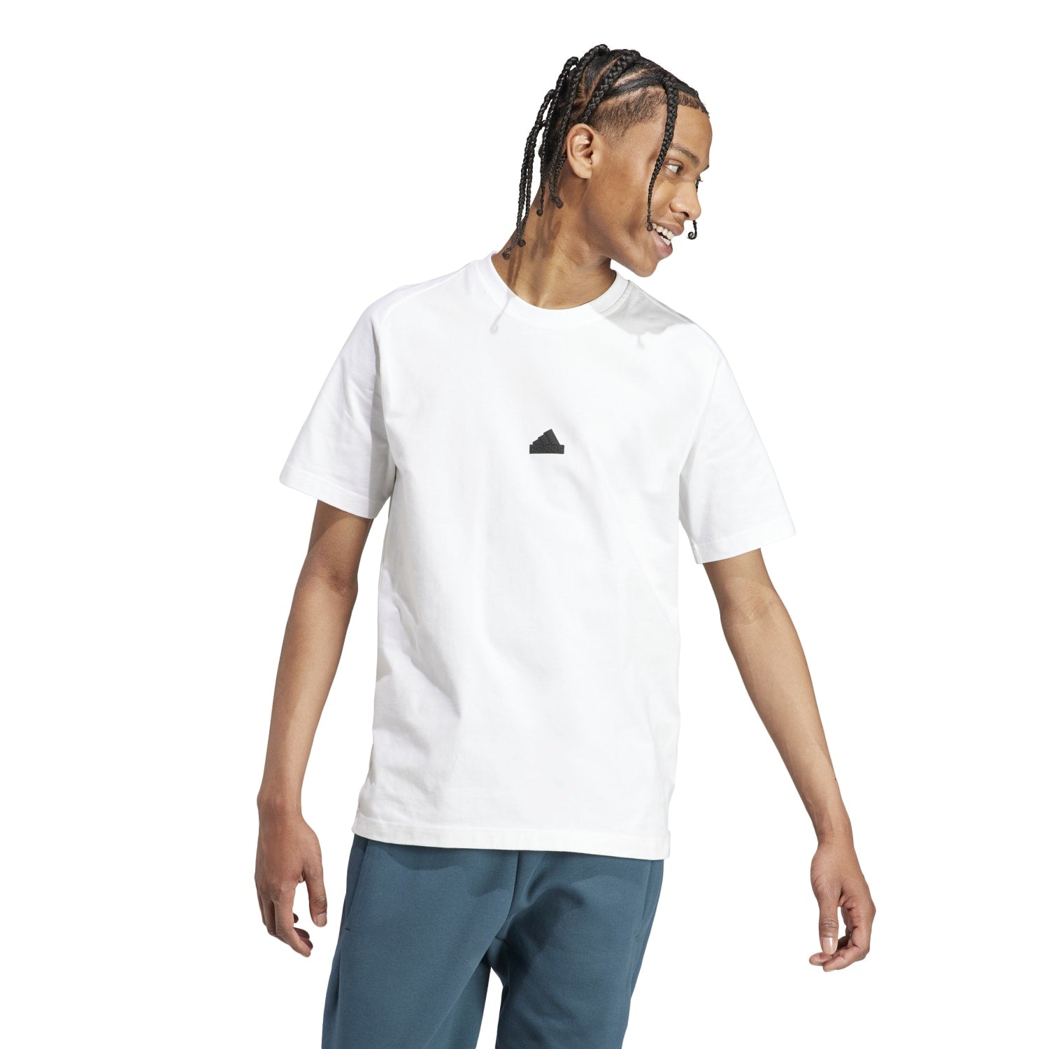 Adidas Men Z.N.E Tee White IL9470 Secondary image