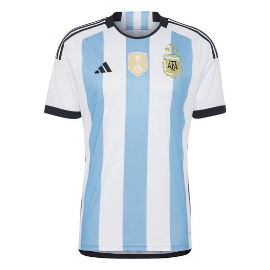 Adidas Mens Argentina 22 World Cup Champions Winners Home Soccer Jersey IB3597 - T-SHIRTS - Canada