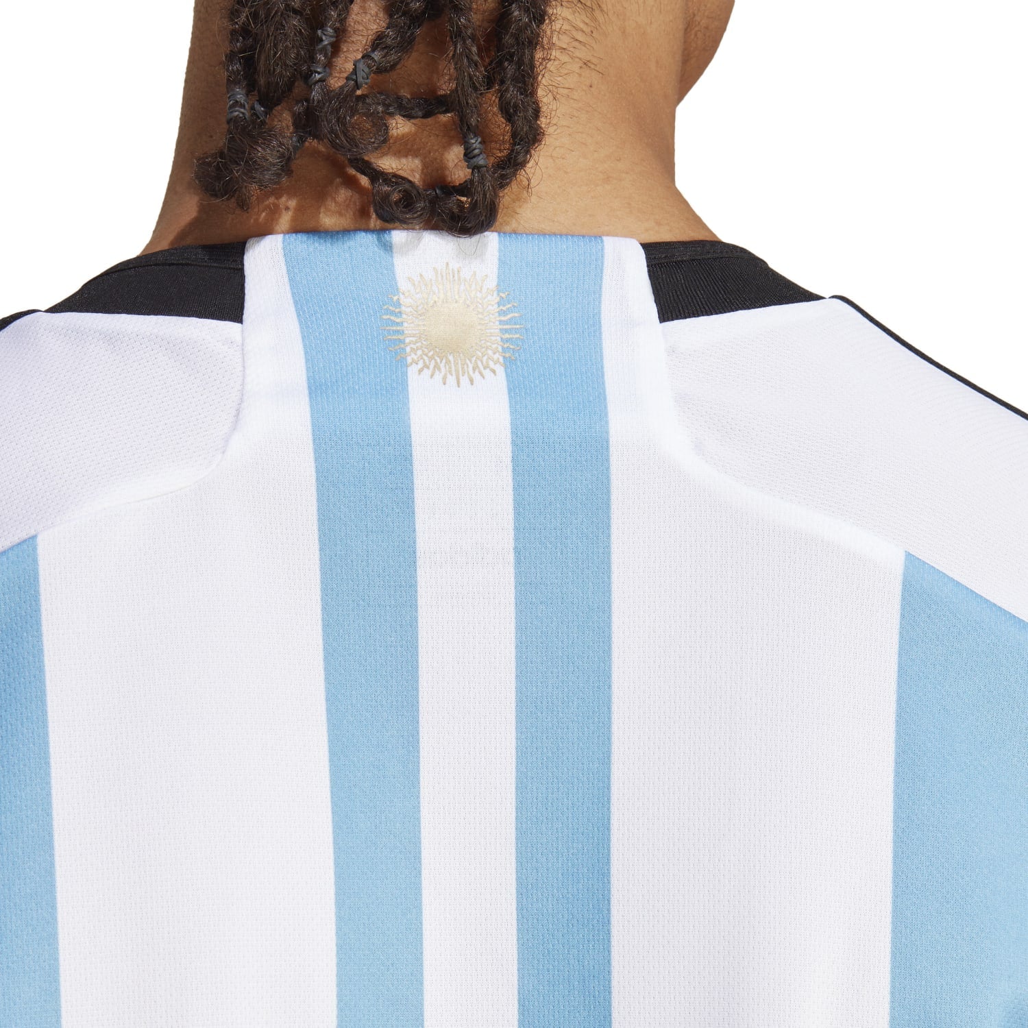 adidas Argentina 22 Messi Home Jersey White/Light Blue Men's