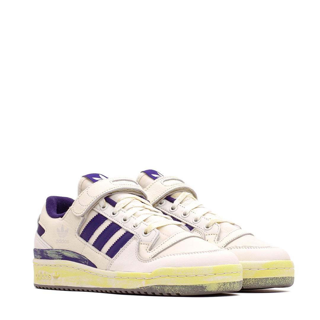 Adidas Originals Men Forum 84 Low AEC Vintage White Purple HP9542 - FOOTWEAR - Canada