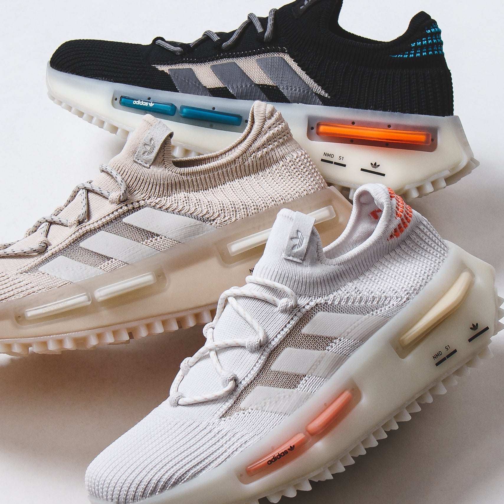Adidas Originals Men NMD S1 Boost White HQ4439 Solestop