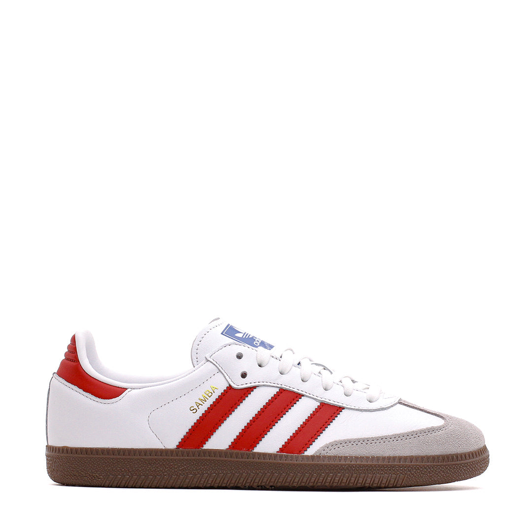 Adidas Originals Samba OG White Red IG1025 - FOOTWEAR - Canada