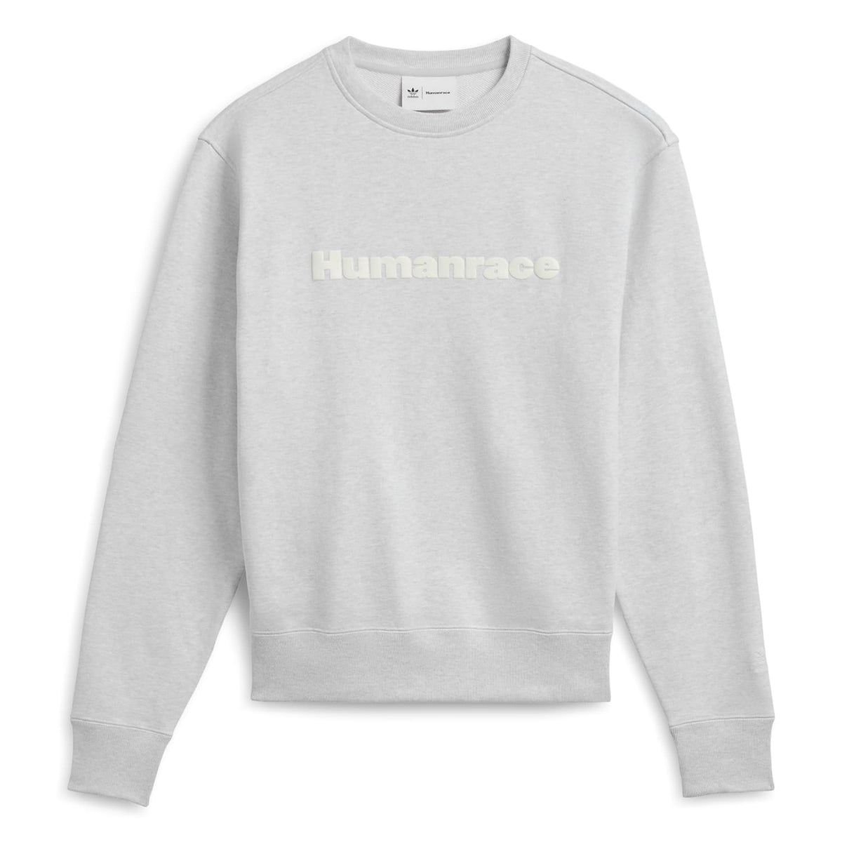Adidas Unisex PW Basics Crew Light Grey HS4833 - SWEATERS - Canada Main image