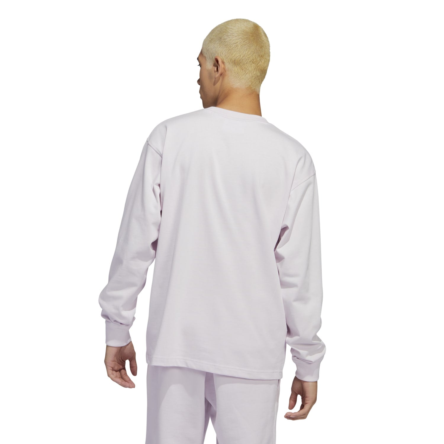 adidas originals unisex pw pharrell williams humanrace basics long sleeve tee almost pink hn3436 223