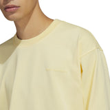 adidas originals unisex pw pharrell williams humanrace basics long sleeve tee almost yellow h47013 899 compact