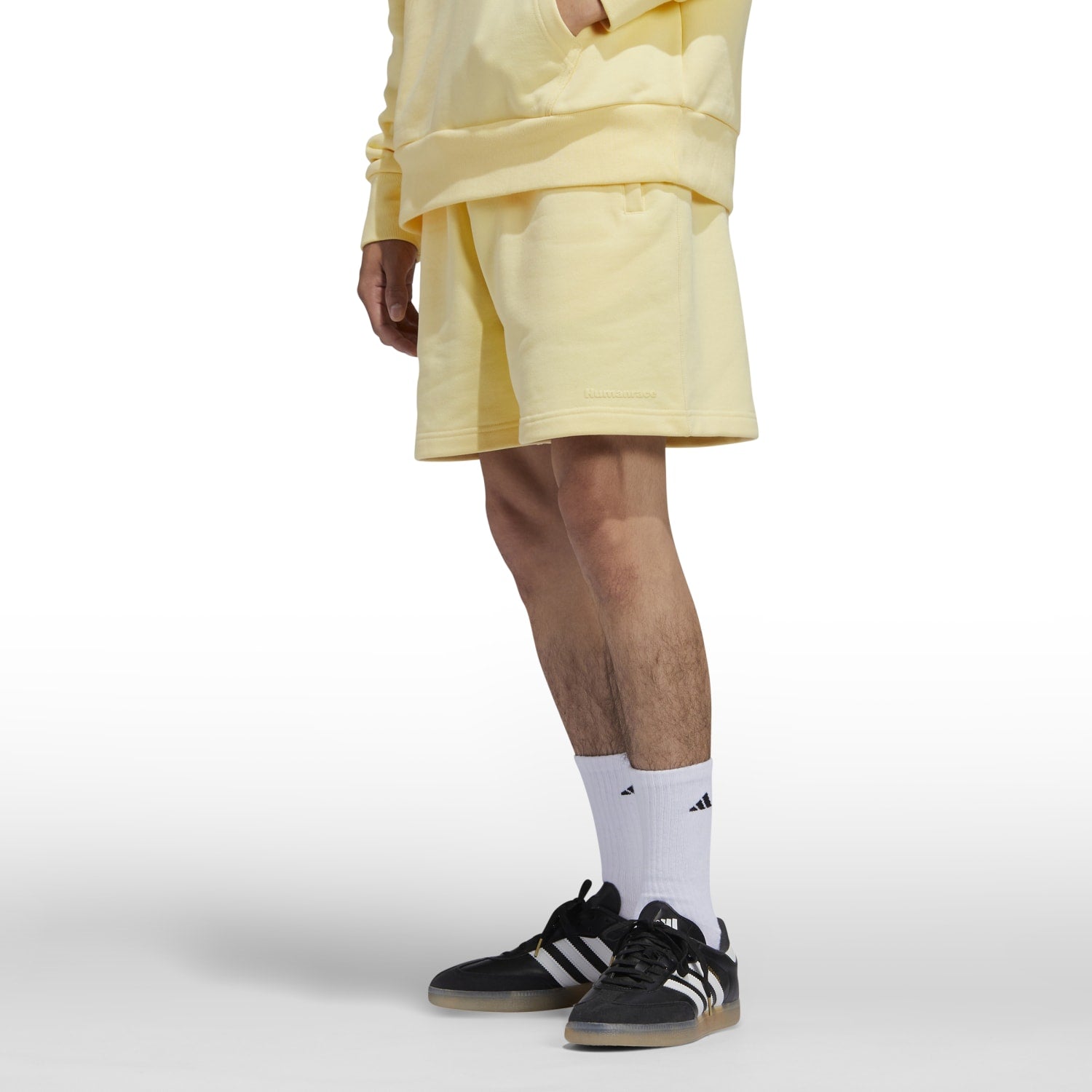 Adidas Originals Unisex PW Pharrell Williams Humanrace Basics Short Almost Yellow HS4827 - SHORTS - Canada