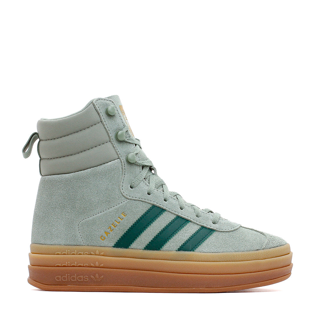 Adidas Originals Women Gazelle Boot Green ID6982 - FOOTWEAR Canada Main image