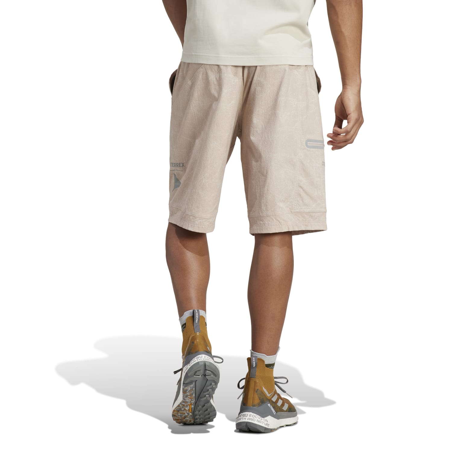 Adidas Outdoor Men AWD Shorts Taupe HR7135 - SHORTS - Canada