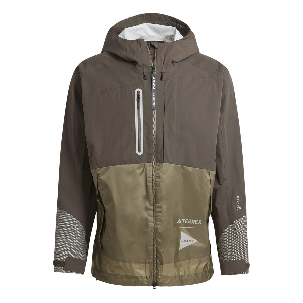 Adidas Outdoor Men XPL AWD Rain Jacket Shadow Olive HR7147 - OUTERWEAR - Canada Main image