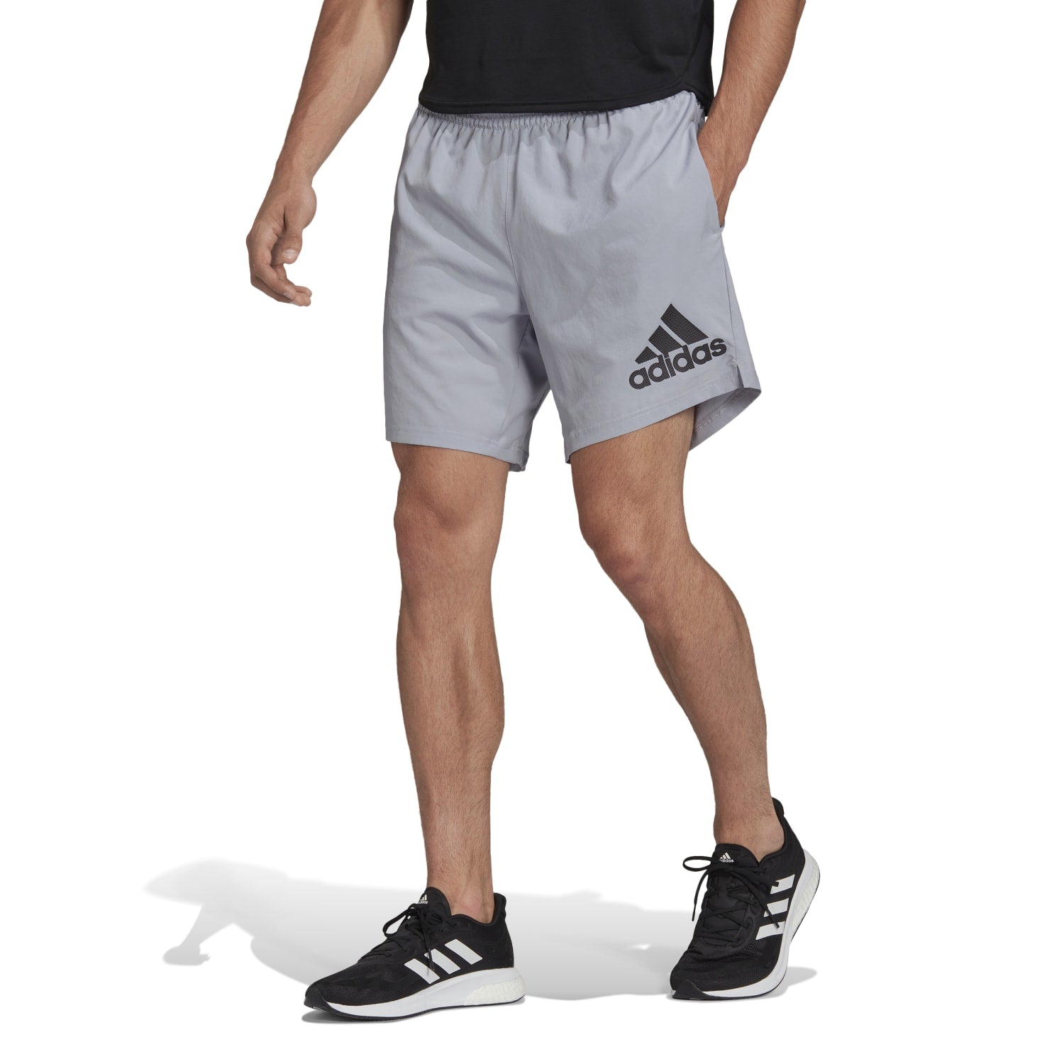 Adidas Running Men Run It Short 7" Grey HB7478 Secondary image