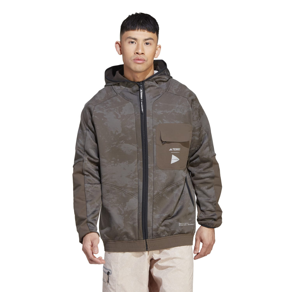 Adidas Outdoor Men AWD Mid Jacket Shadow Olive HR7140 - OUTERWEAR - Canada
