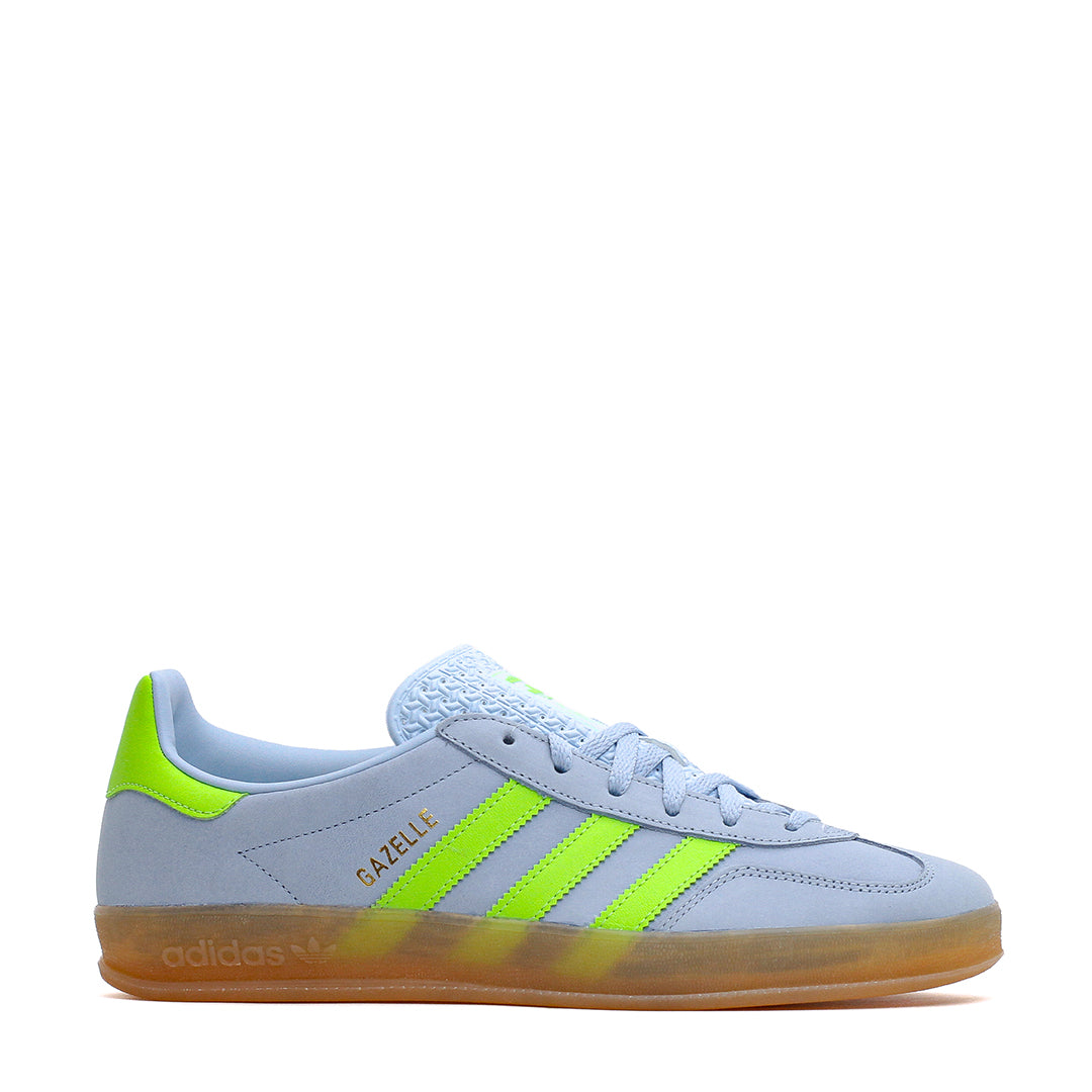 Adidas Women Gazelle Indoor Clear Sky Solar Green JI1372 - FOOTWEAR - Canada Main image