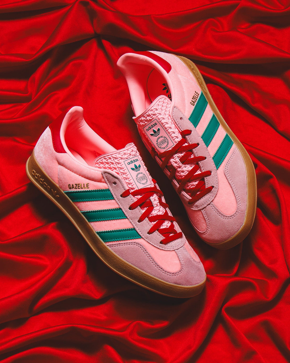Adidas Women Gazelle Indoor Pink JI2713 - FOOTWEAR - Canada