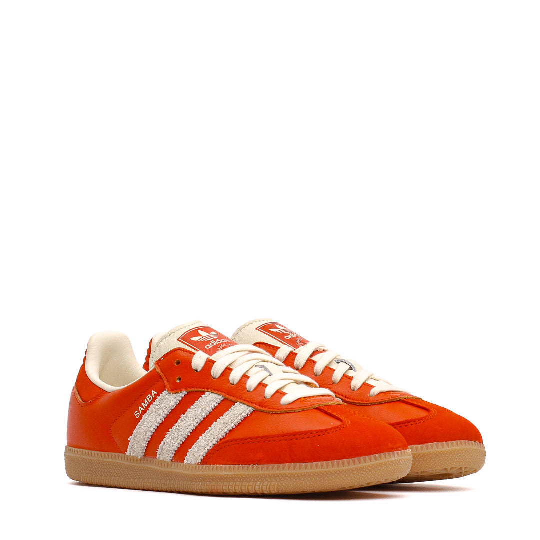 Adidas Women Samba OG Collegiate Orange Cream JI2737 - FOOTWEAR - Canada