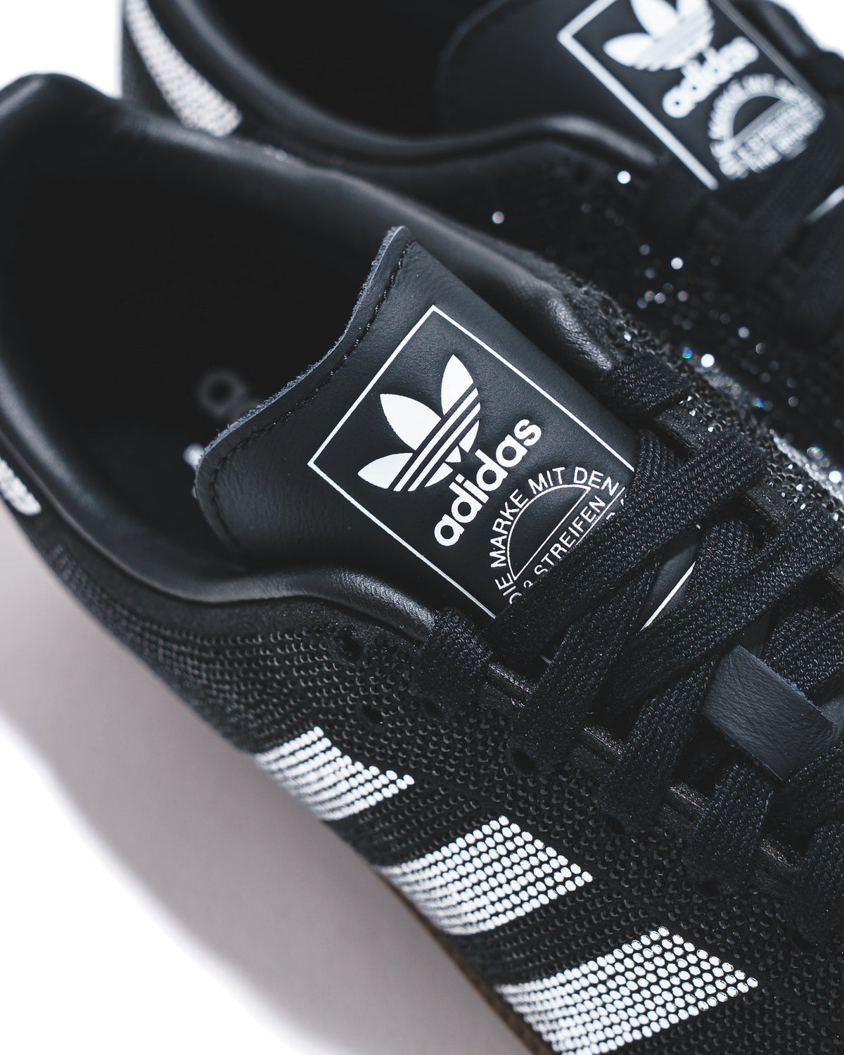 Adidas Women Samba OG Rhinestone Black Silver IH9052 - FOOTWEAR - Canada