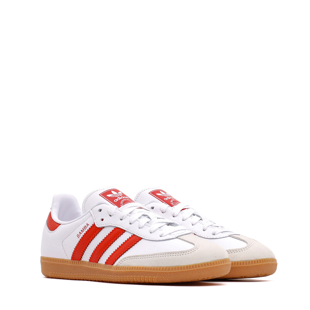 Adidas Originals Women Samba OG White Red IF6513 - FOOTWEAR Canada