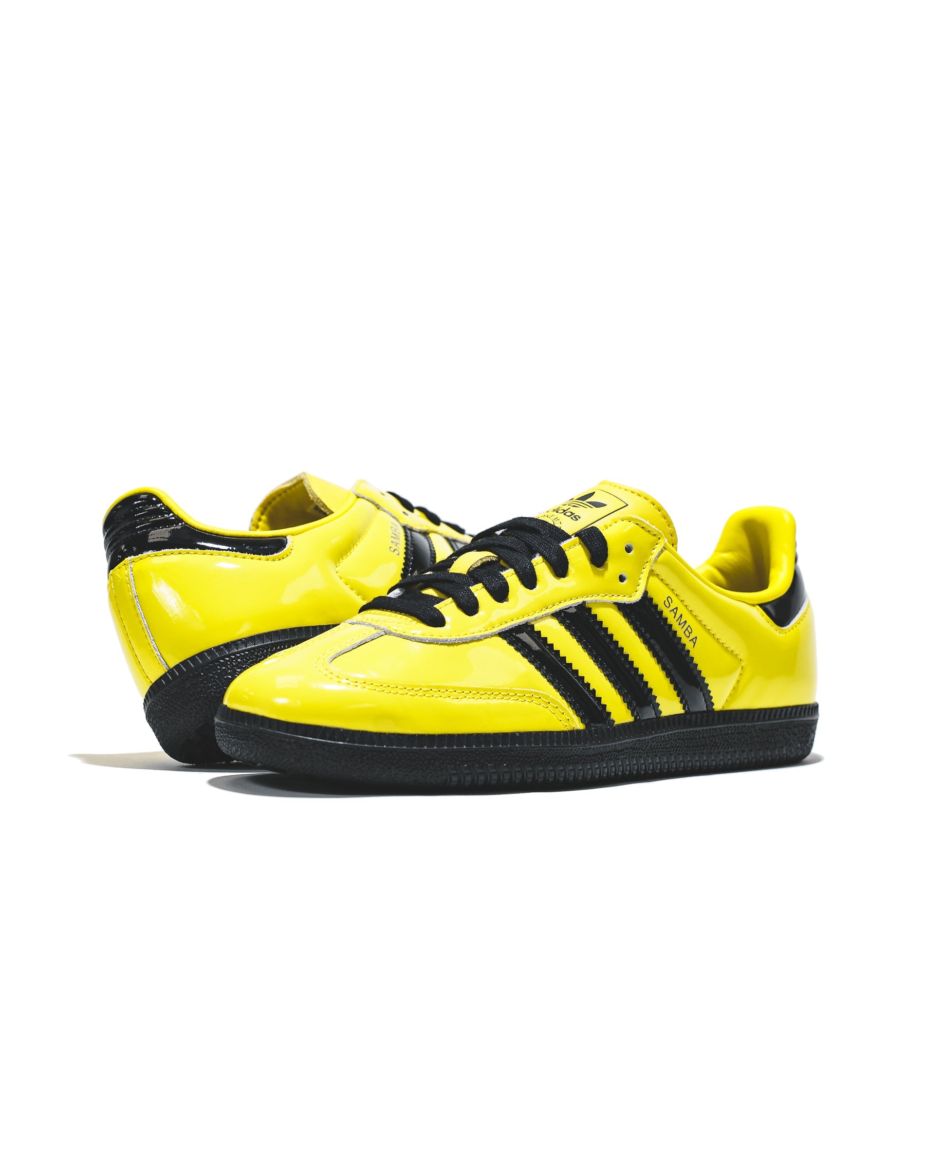 Adidas Women Samba OG Yellow Core Black JR8749 - FOOTWEAR - Canada