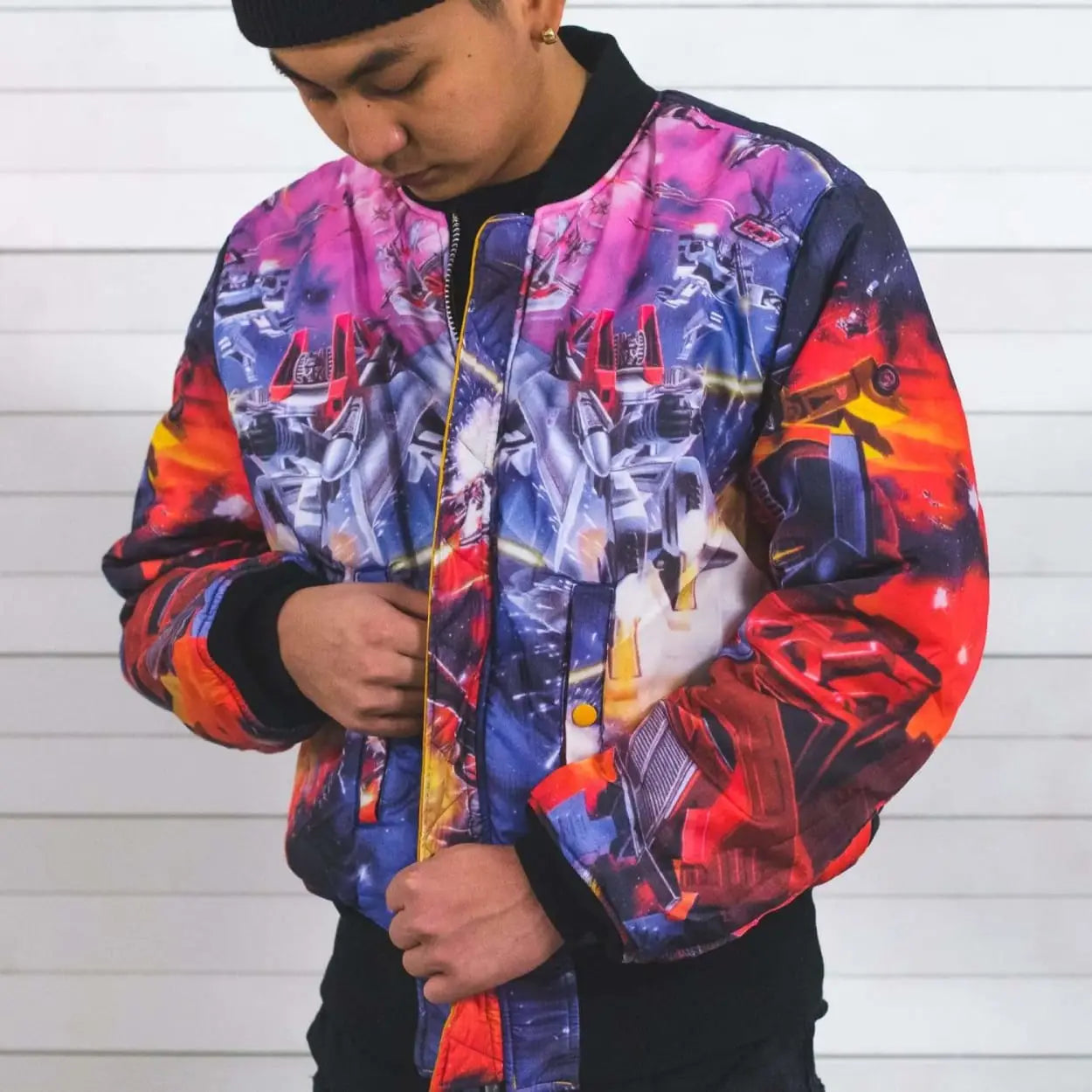 Alpha Industries Hasbro X Transformers Bumblebee Reversible MA-1 (CJH48500C1-703)