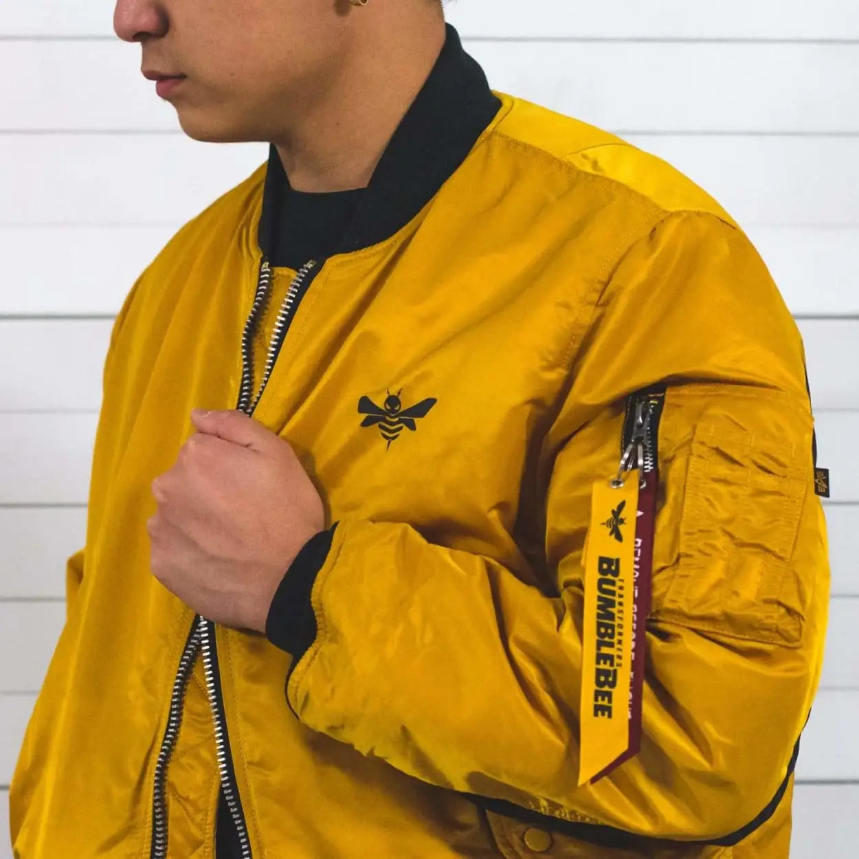 Alpha Industries Hasbro X Transformers Bumblebee Reversible MA-1 (CJH48500C1-703)