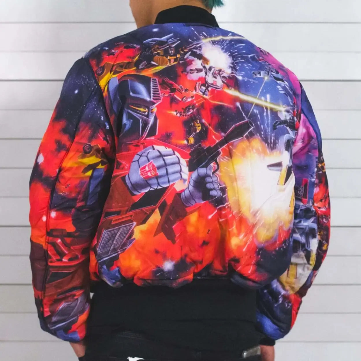 Alpha Industries Hasbro X Transformers Bumblebee Reversible MA-1 (CJH48500C1-703)