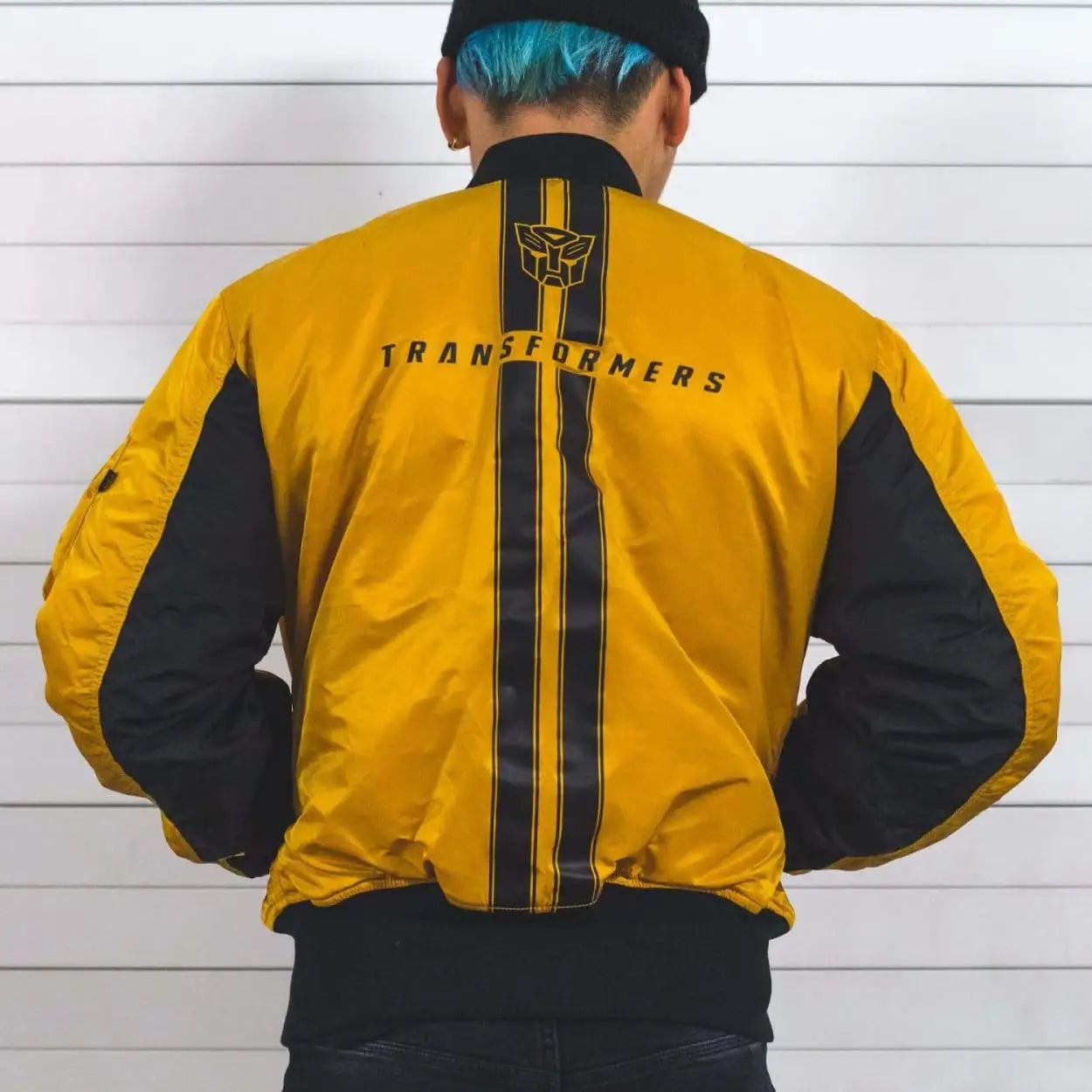 Alpha Industries Hasbro X Transformers Bumblebee Reversible MA-1 (CJH48500C1-703)